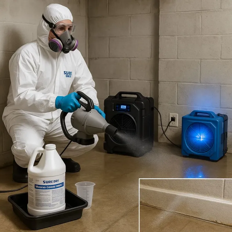 Sanitization and Odor Removal process in Smithville, TX