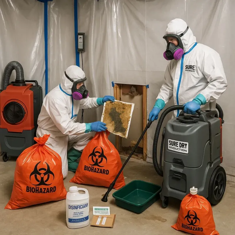 Contaminated Water Handling Protocols process in Smithville, TX