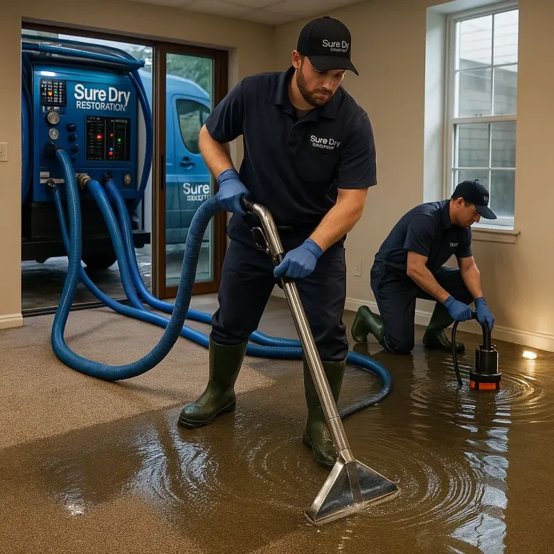 Water Extraction and Removal process in Smithville, TX